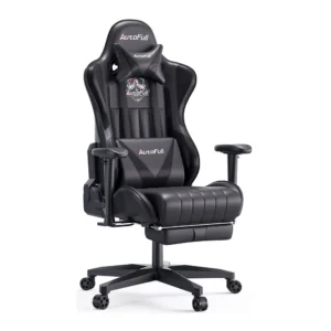 AutoFull C3 Gaming Chair Office Chair Ergonomic Computer Gaming Chair PU Leather